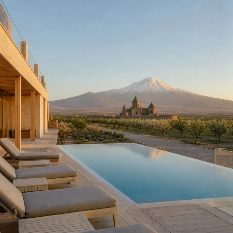 Ararat city in Armenia for luxury stays near sacred heritage sites